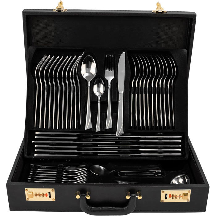 Набір столових приборів Karl Hausmann на 12 осіб (72 шт.) - нержавіюча сталь, придатний для миття в посудомийній машині