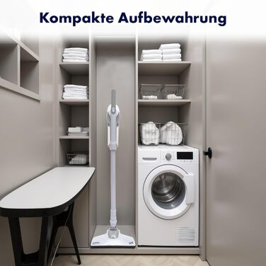 Пилсос GuterWal S14: 19,5 kPa, 1,7 кг, 1 л контейнер, 650 Вт, 5 м кабель. Ручний та підлоговий пилосос для дерева, плитки та килима