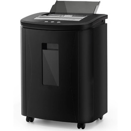 Автоматичний шредер для документів з мікрорізом: 150 аркушів, P-4 безпека, 40 хв роботи, 25 л контейнер, тихий, портативний, для дому, офісу, шкіл, бізнесу