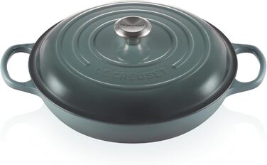 Le Creuset Signature: Жаростійкий горщик Gourmet, Ø 30 см, 3,5 л, для всіх типів плит (індукція), Chambray