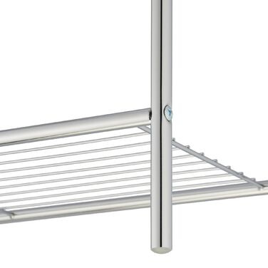 Підставка для рушників Relaxdays з полицею