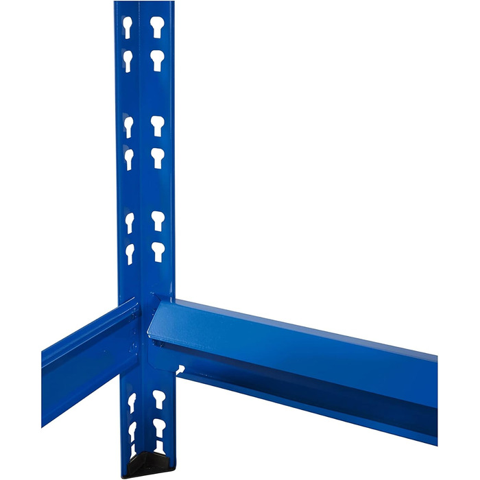 Металева стійка для шин 179x130x50 см, блакитна - 8-12 шин | Стійка для шин, стелаж для гаража, підвалу