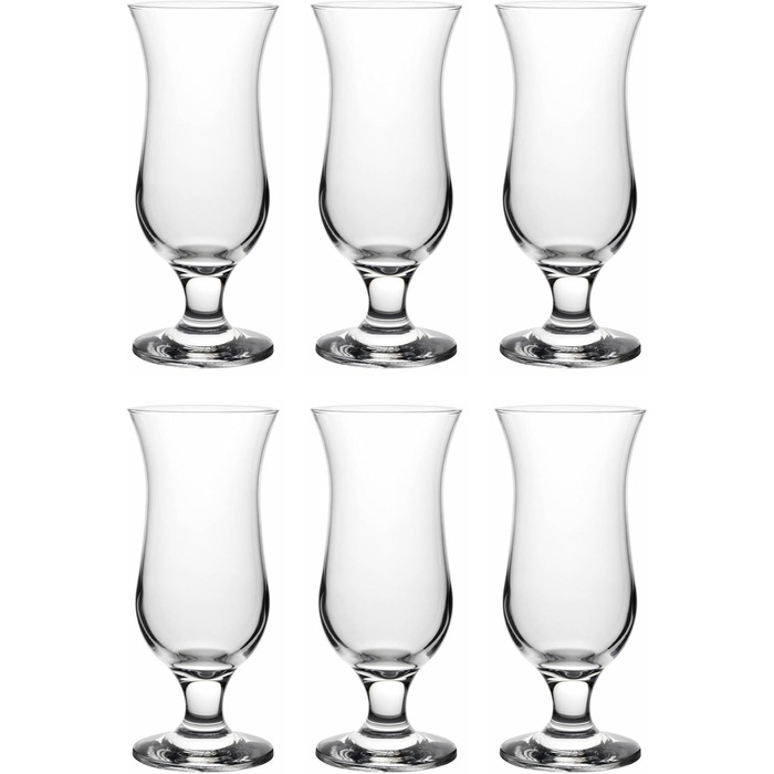 Бокали для коктейлю Pasabahce Pina Colada Party Holiday 470 мл 6 шт. Прозорі