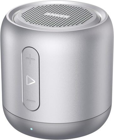 Портативна Bluetooth колонка Anker Soundcore Mini срібна: 15 годин роботи, FM радіо, потужний бас