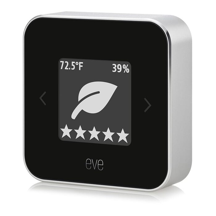 Датчик якості повітря Eve Raum: VOC, температура, вологість, HomeKit, Bluetooth, різьбова версія