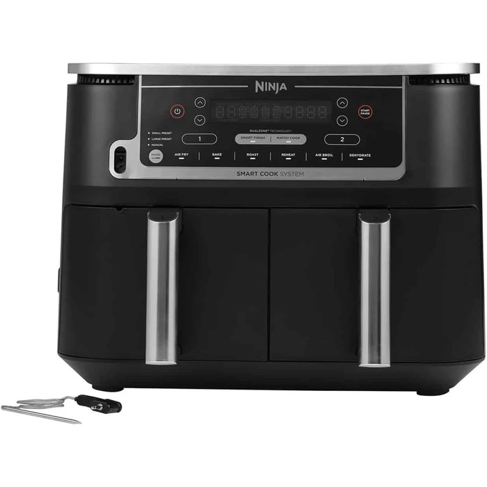 Ninja Foodi Max Airfryer AF451EU - Фритюрниця Повітряна, 7.6л, Чорна