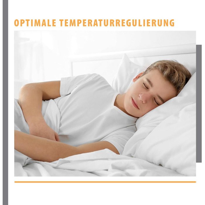 Зимова ковдра 140x200 см - тепла та м'яка ковдра для алергіків, сертифікат Oeko-Tex, пральна, тепла ковдра для сну