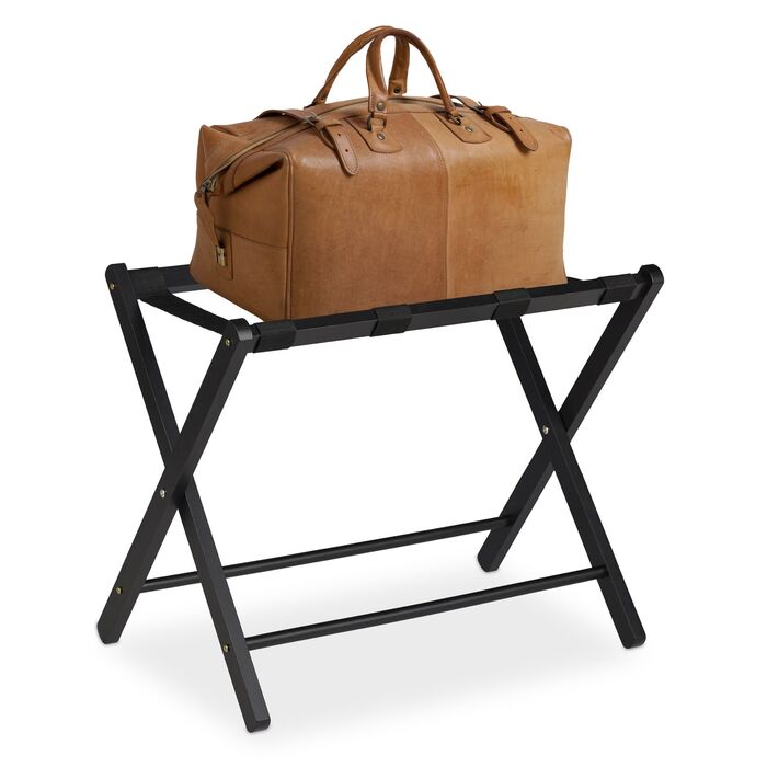 Підставка для валізи Relaxdays дерев'яна, складна