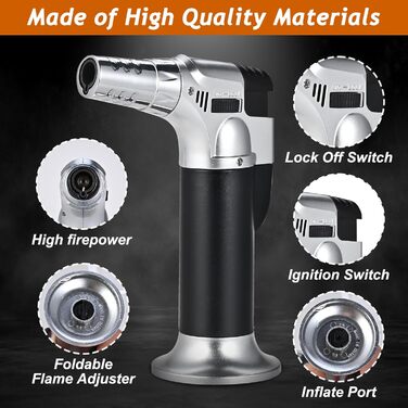 Набір для копчення коктейлів GOLDGE: набір для віскі з 6 видами дерев'яної стружки, ліхтарик, каміння для віскі. Подарунок для батька, чоловіка