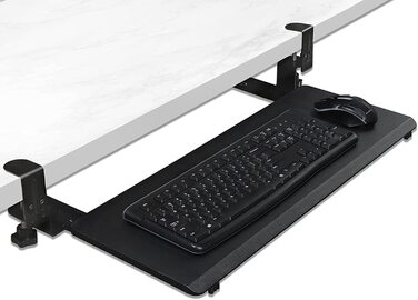 Кріплення для клавіатури BigTron з клемою, чорний колір, нове дизайну