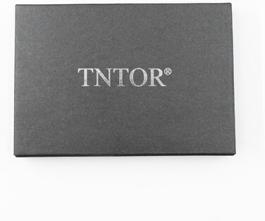 Ультратонкий блок живлення TNTOR 5000mAh з кабелем, 6 мм, металевий, міні, чорний (USB-C)