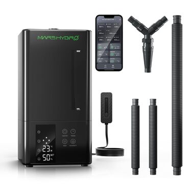 Увлажнитель воздуха MARS HYDRO New Plant 6L с регулировкой влажности, таймером, ультразвуком, для теплицы, гроубокса, indoor выращивания