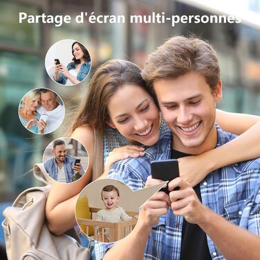 Відеоняня Wansview з камерою 1080P, Wi-Fi 2.4/5 GHz, нічна зйомка, датчик руху/звуку, двосторонній зв'язок, відстеження, контроль температури