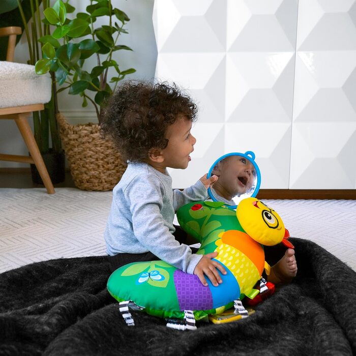 Подушка Baby Einstein Cal-a-Pillow Prone Activity Pillow, мультисенсорна, 0 місяців і старше