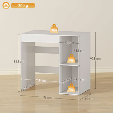 Шафа над пральною машиною, органайзер для ванної кімнати над унітазом з відкритими полицями для пральні, білий