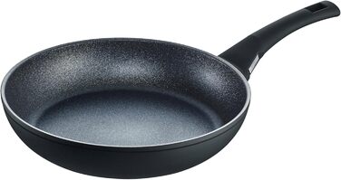 Сковорода Berndes Balance Enduro з індукційним дном, антипригарне покриття, чорна, 28 см (сковорода для тушкування)