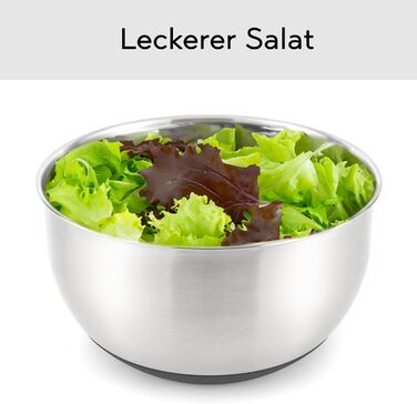 Салатниця-швидкоосушувач зі сталі нержавіючої, 4.5 л, з ручкою, BPA-free