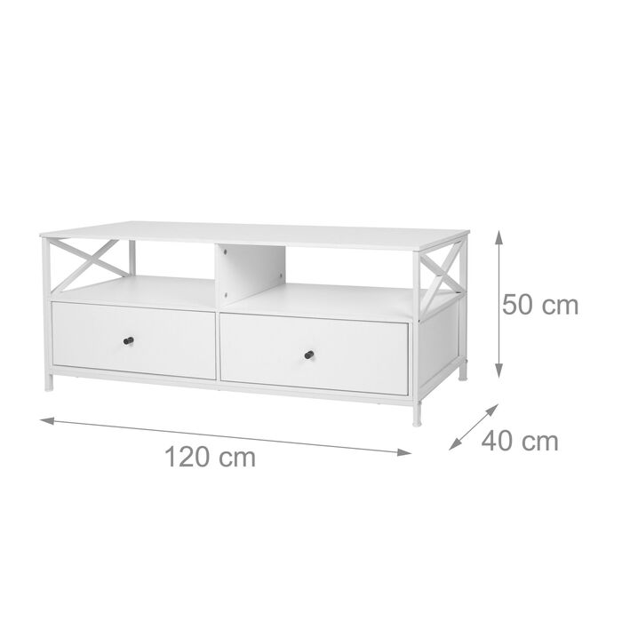 Тумба під телевізор Relaxdays з висувними ящиками