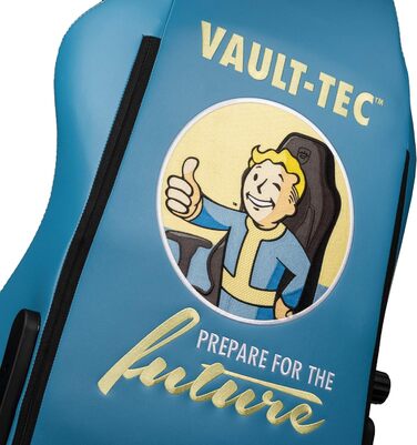 Крісло ігрове Noblechairs Hero Fallout Vault-Tec Edition – PU шкіра, до 150 кг, ергономічне, для дому та офісу