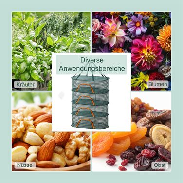 Relaxdays Складане сушильне мереживо овальної форми