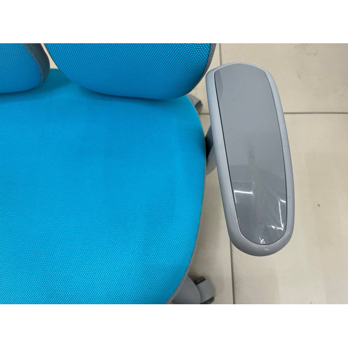 Дитяче крісло ErgoKids GT Y-404 (знижка), ортопедичне, блакитне