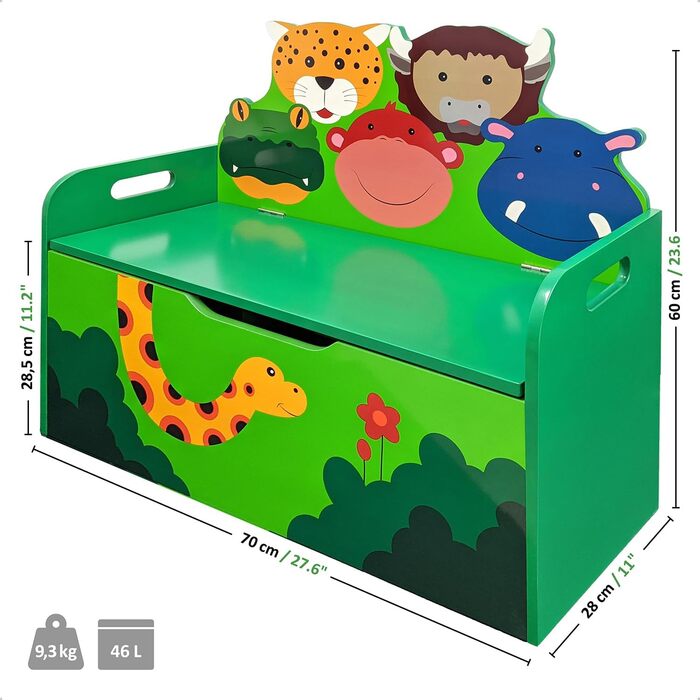 Дитяча лавка-сховище 