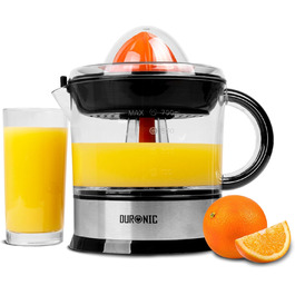 Електрична соковитискачка Duronic Saftpresse 600W, 400мл, з нержавіючої сталі, для цитрусових (апельсини, лимони)