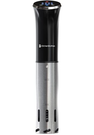 Набір для приготування су-від KitchenBrothers: су-від паличка, таймер, 1200W, чорний (без аксесуарів)