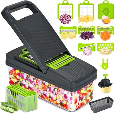 Багатофункціональний овочеріз Mandoline зі сталі: для кубиків, соломки, картоплі