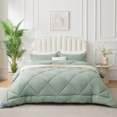 Ковдра CozyLux 200x200 см для всіх сезонів, ковдра з мікрофібри 300gsm, біла, 200x200 см, дихаюча, для сну