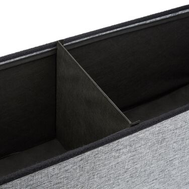 Складаний пуф з підлокотником Relaxdays XL