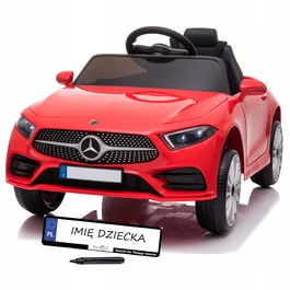 Дитячий електромобіль Mercedes CLS 350 з пультом керування 2.4G та номерними знаками
