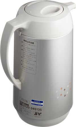 Скляний горщик Zojirushi (1,0 л) металік сірий AG-KD10-HM