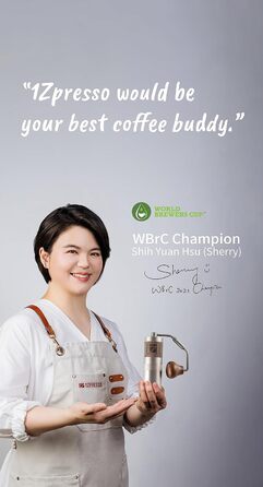 Кавомолка ручна 1Zpresso Q Heptagonal, компактна, для подорожей, з нержавіючою сталлю