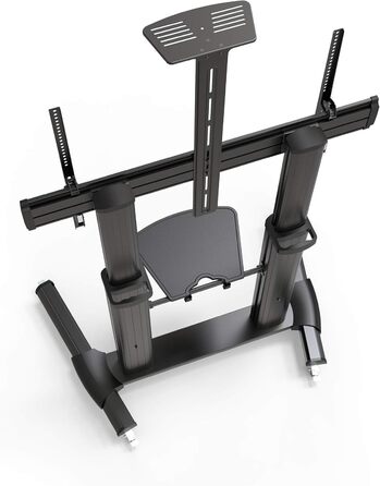 Підставка для телевізора Conecto TV Stand, регульована, поворотна, на колесах, 55-100 дюймів, чорна, модель LM-FS03G