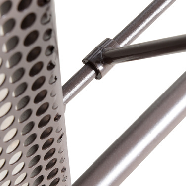 Садові качелі Голлівуд на двох з сонцезахисним навісом, подушками та столиком, металева рама, поліестер, сірий колір, розмір 162 x 118 x 173 см