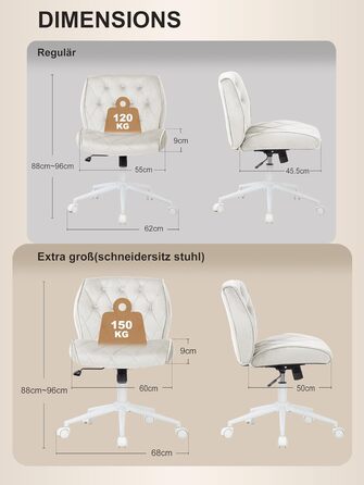 Крісло для дому та офісу Symino з функцією гойдання, обшите штучною замшею, регульована висота, поворотне на 360°, ергономічне, до 150 кг, велике (до 150 кг)