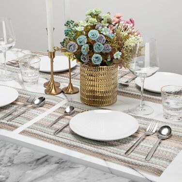 Підставки під тарілки Winknowl: набір з 4 шт, ПВХ, бензинового кольору, для обіднього столу, миються, довговічні