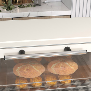 HOMCOM Міні-піч 9L Міні-піч із деко, решіткою для гриля, 100 °C-230 °C, з регульованою температурою та часом приготування, 60-хвилинний таймер, 750 Вт, нержавіюча сталь, кремово-білий | Aosom