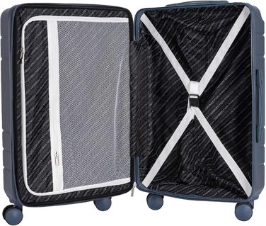 Набір валіз French Connection Le Voyage, 22 дюйми, Marineblau (морська синій)