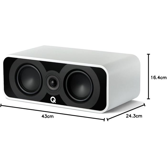 Центральний динамік Satin Black - 2x4.5 Mid/Bass, 1 Tviter - Surround Sound, 5090