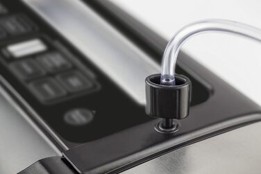 Професійний вакууматор CASO FastVac 500 для бізнесу, вакуумний пакувальник з подвійним швом та потужним насосом 20 л/хв, комплект з 2 рулонами фольги