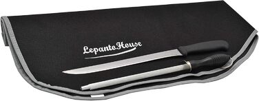 Підставка для шинки складна LePantho Plus з набором для нарізання: ніж для шинки + точилка + кришка для шинки