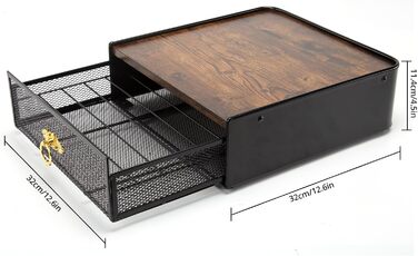 Тримач для капсул Tassimo (64 шт.) - металевий органайзер для капсул кави, стійка-органайзер