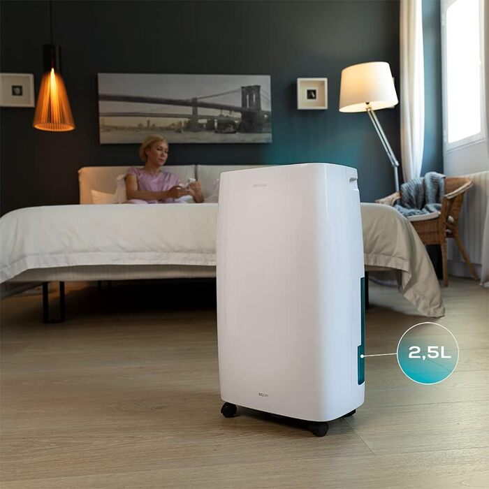 Зволожувач повітря Cecotec Big Dry 4000 Expert Connected: 10л/день, Wi-Fi, R290, LED, 105м³/год, 40-80%