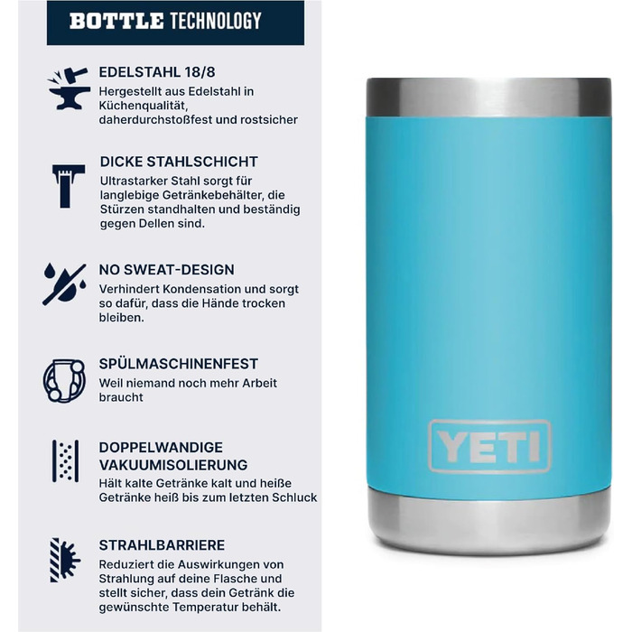 Пляшка YETI Jr, 1 EA (синя)