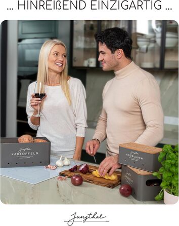 Короб для зберігання картоплі, цибулі та часнику (3 шт.) | Сірий | Короб для картоплі, цибулевий горщик