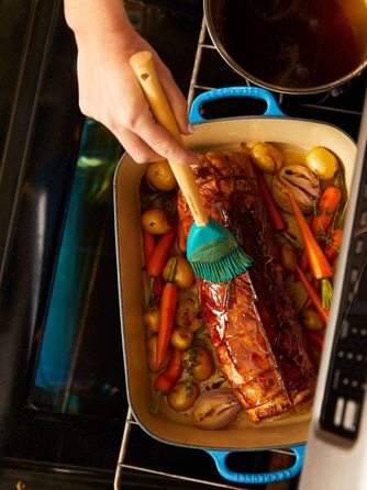 Сковорода Le Creuset Signature чавунна, прямокутна, 4.9 л, чорна матова, для всіх типів плит, включаючи індукцію