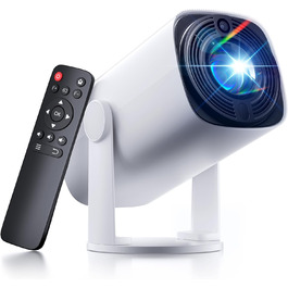 SOOMFON Mini Beamer 1080P: Портативний проєктор з Bluetooth, автотрапецеїдною корекцією та електричним фокусом. Сумісний з iPhone, Tablet, Laptop, TV Stick, HDMI, USB