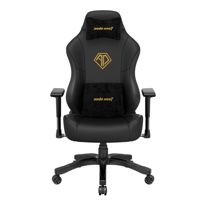 Крісло ігрове Anda Seat Phantom 3 Black/Gold Size L